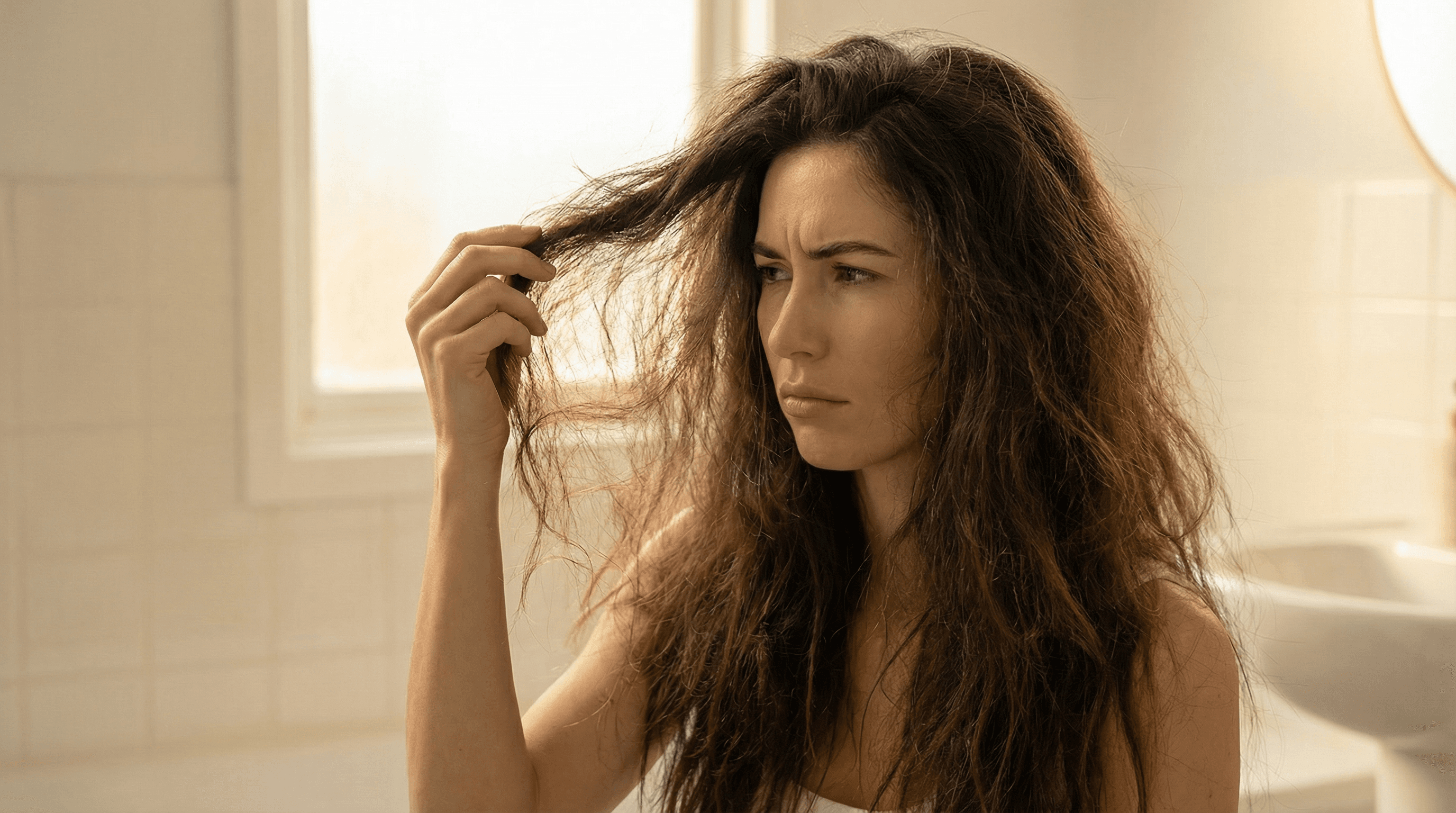 6 Zeichen, dass dein Haar dringend Feuchtigkeit braucht